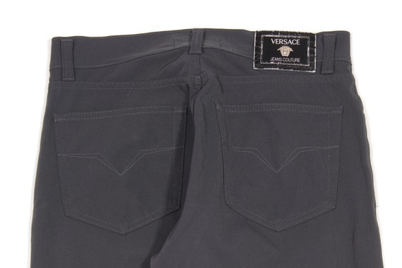 Versace 90S Medusa Buttons Nylon Pants Vintage - image 4