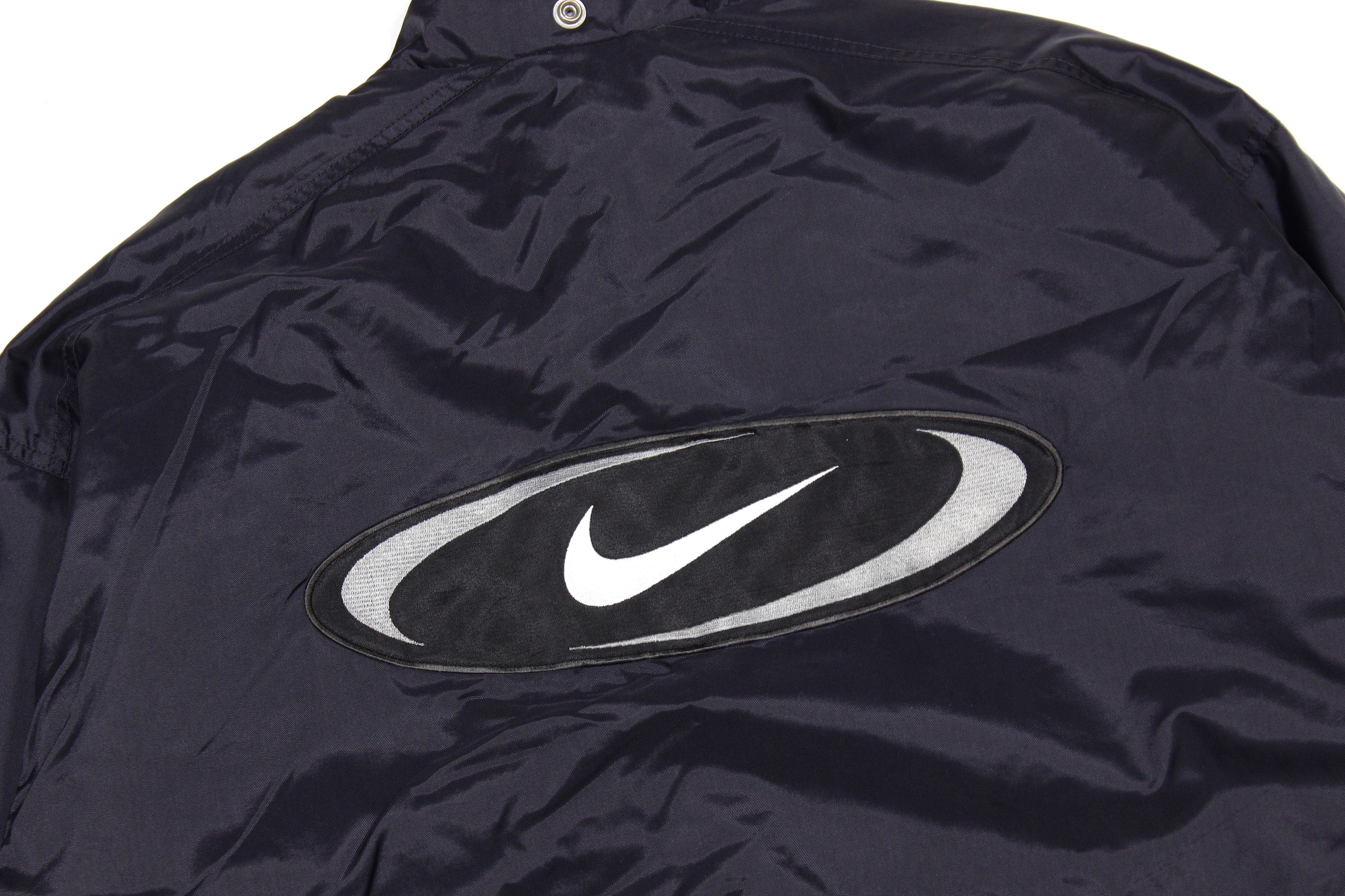 Nike 90S Big Swoosh Logo Warm Nylon Jacket Vintage - Etsy Canada
