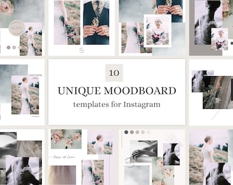 Mood Board Templates for Instagram