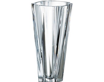 BOHEMIA Czech crystal glass Vase 30.5 cm