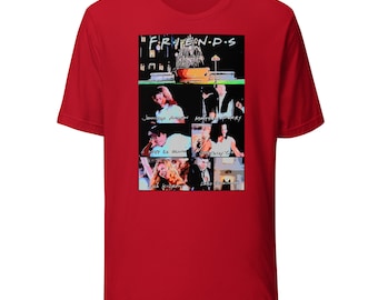 Unisex T-Shirt Friends Graphic Tee Graphic Print Rachel Green Monica Geller Phoebe Buffay Chandler Bing Ross Geller Joey Tribbiani