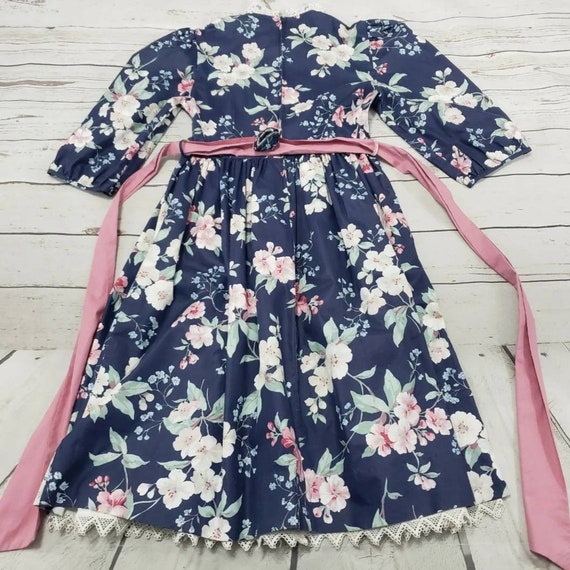 Vintage Dress Size 14 Ceil Ainsworth Floral Flowe… - image 2