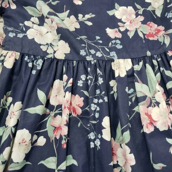 Vintage Dress Size 14 Ceil Ainsworth Floral Flowe… - image 5