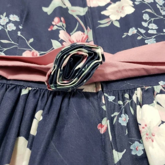 Vintage Dress Size 14 Ceil Ainsworth Floral Flowe… - image 6