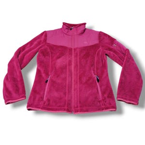 Nike Jacket Size Medium M Women&#39;s Nike ACG Jacket Fleece Full Zip Up Jacket Pink Vintage Nike Jacket