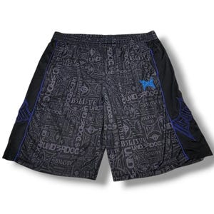 Vintage Y2K Big Dogs Embroidered Nylon Athletic Shorts - Etsy