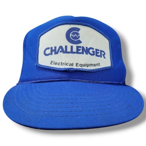 Vintage Hat OS Vintage Challenger Electrical Equipment Hats Snapback Trucker Hat By Namark Cap & Emblem