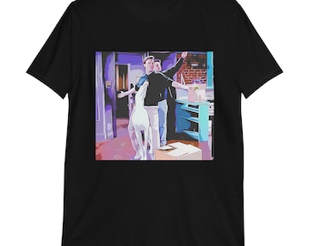 Unisex T-Shirt Freunde Grafik T-Shirt Grafik-Print-Shirt CHandler Bing Shirt Joey Tribbiani Shirt