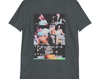 Unisex T-Shirt Friends Graphic Tee Graphic Print Rachel Green Monica Geller Phoebe Buffay Chandler Bing Ross Geller Joey Tribbiani