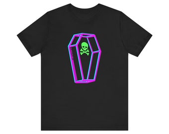 Coffin Outline Unisex Tee