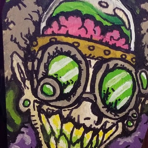 Mad Scientist Decorative Coffin Box