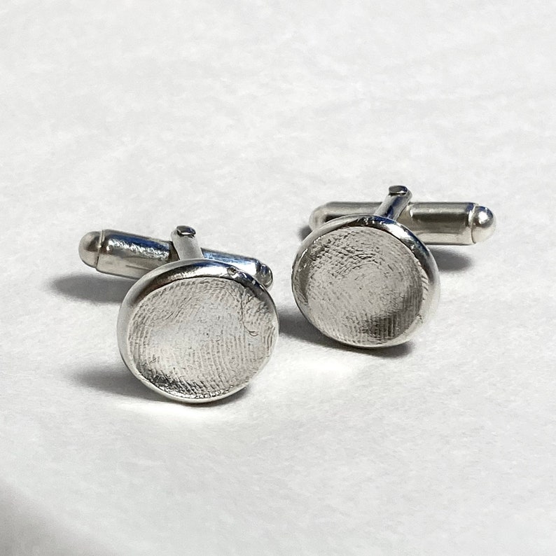 Shops Silver Fingerprint Cufflinks, The Personal Touch Jewellery Crafting Kit