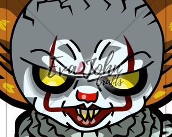 Download Pennywise svg | Etsy