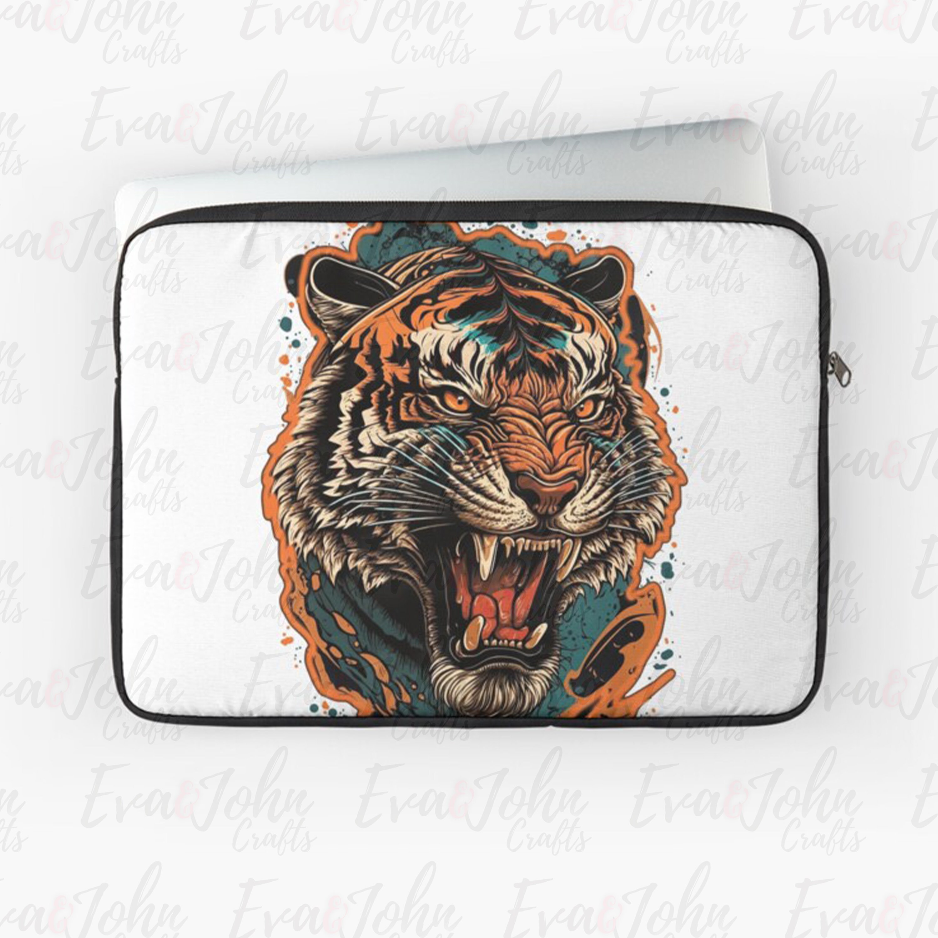 Colorful Tiger Logo / Jpg Svg Eps Png Dfx / Cutfiles for Silhouette ...