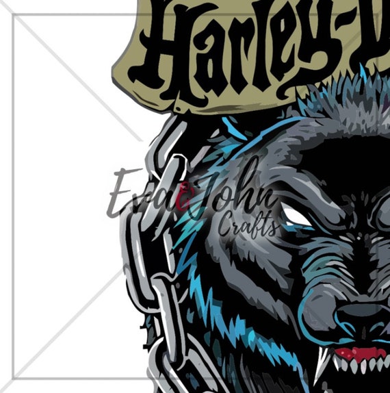 Harley Davidson Seguir a nadie / Jpg Svg Eps Png Dfx / Cutfiles para Silhouette Cameo o Cricut