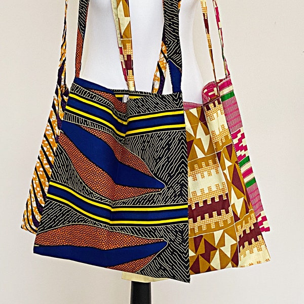 African Fabric Co. Casual Shoulder Backpack