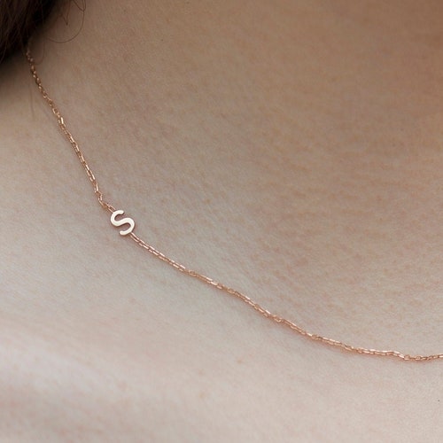 Meghan Markle Initial Necklace Letter Necklace Gold Plated Etsy