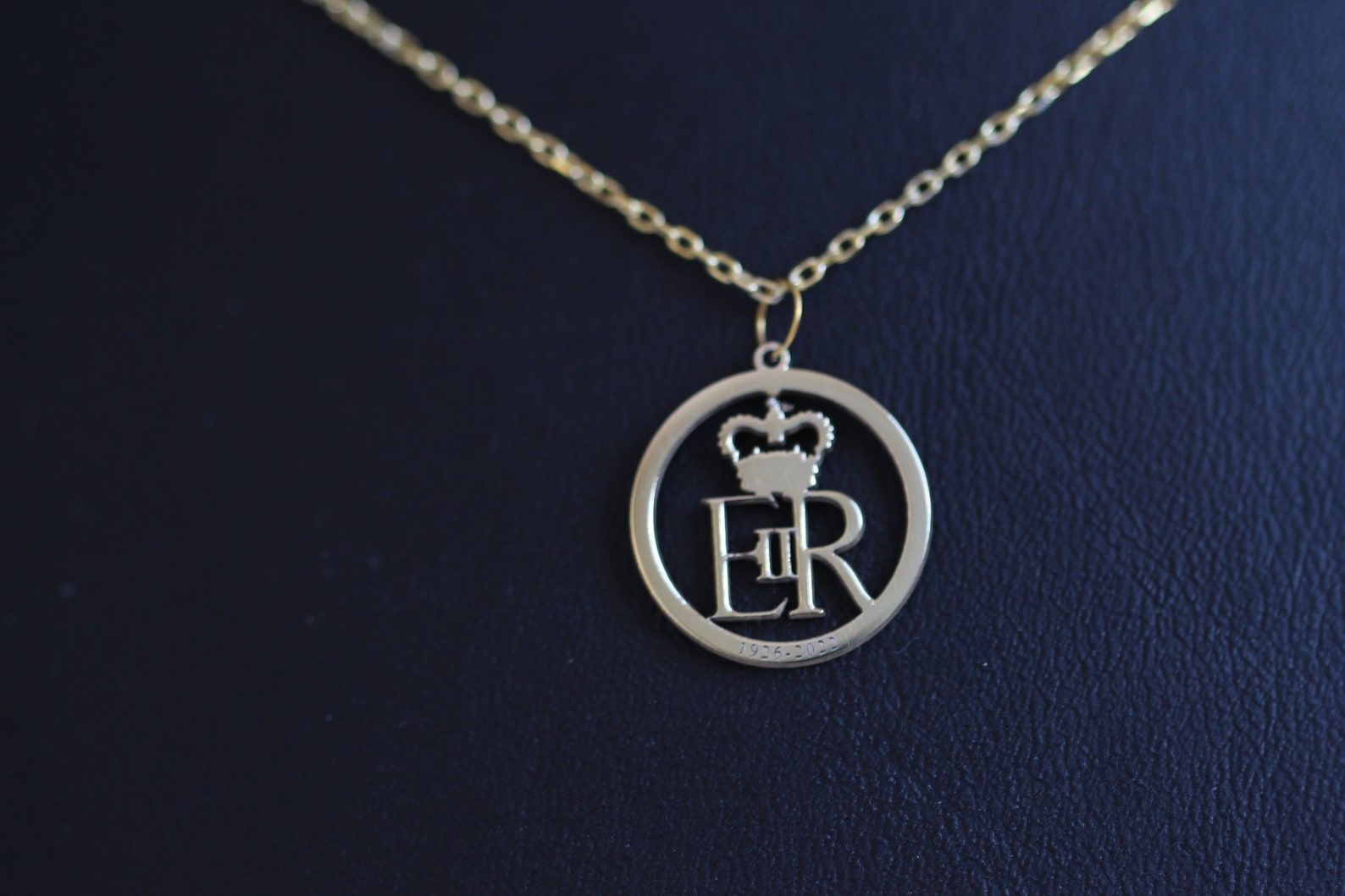 Queen Elizabeth's Royal Cypher Necklace EIIR Necklace Etsy