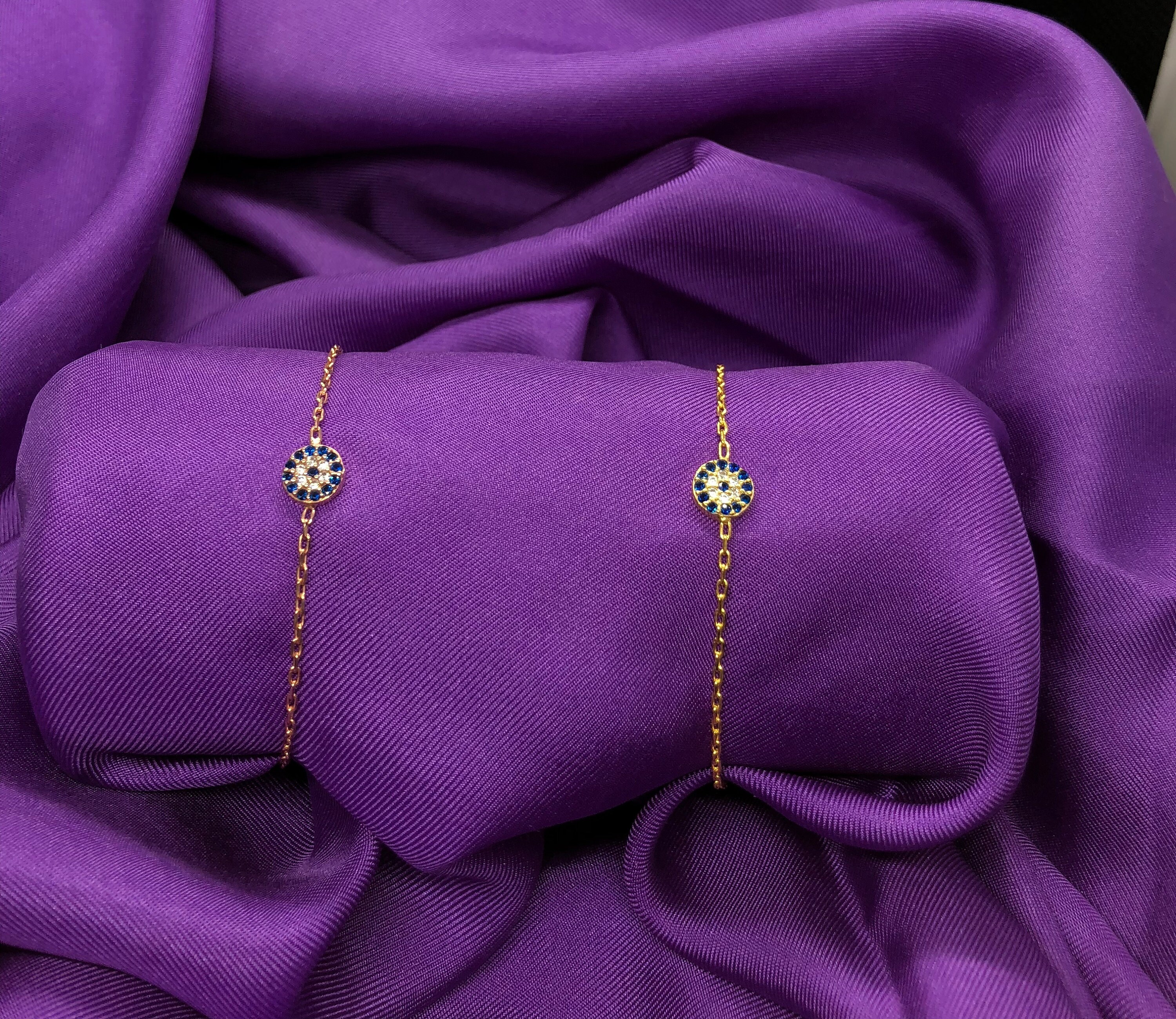 Evil Eye Bracelet Evil Eye Jewelry Christmas Gifts Etsy