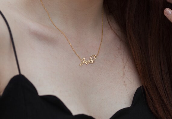 Name Necklace Personalise Necklace 