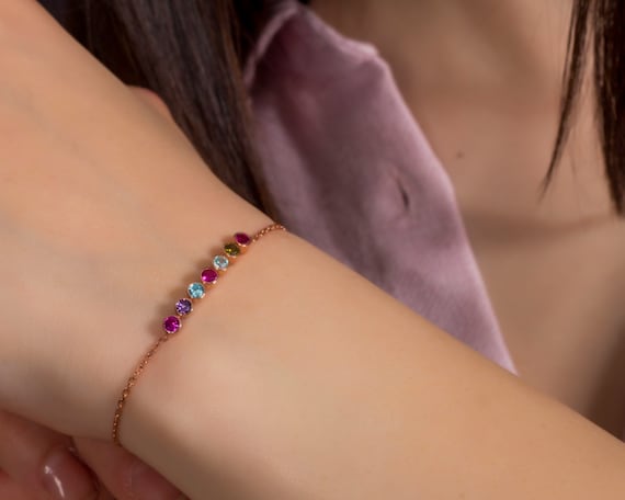 Etsy sale birthstone bracelet