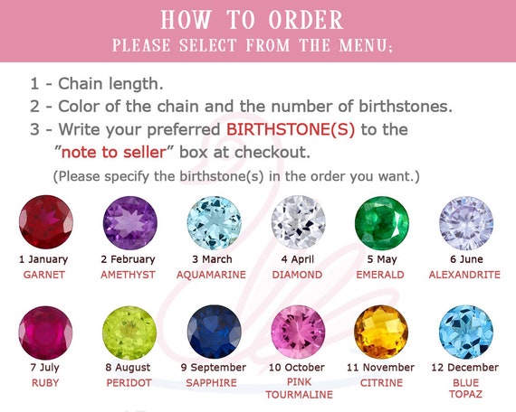 Birth Month Birthstone Glass Bead Charm Bracelet (October)