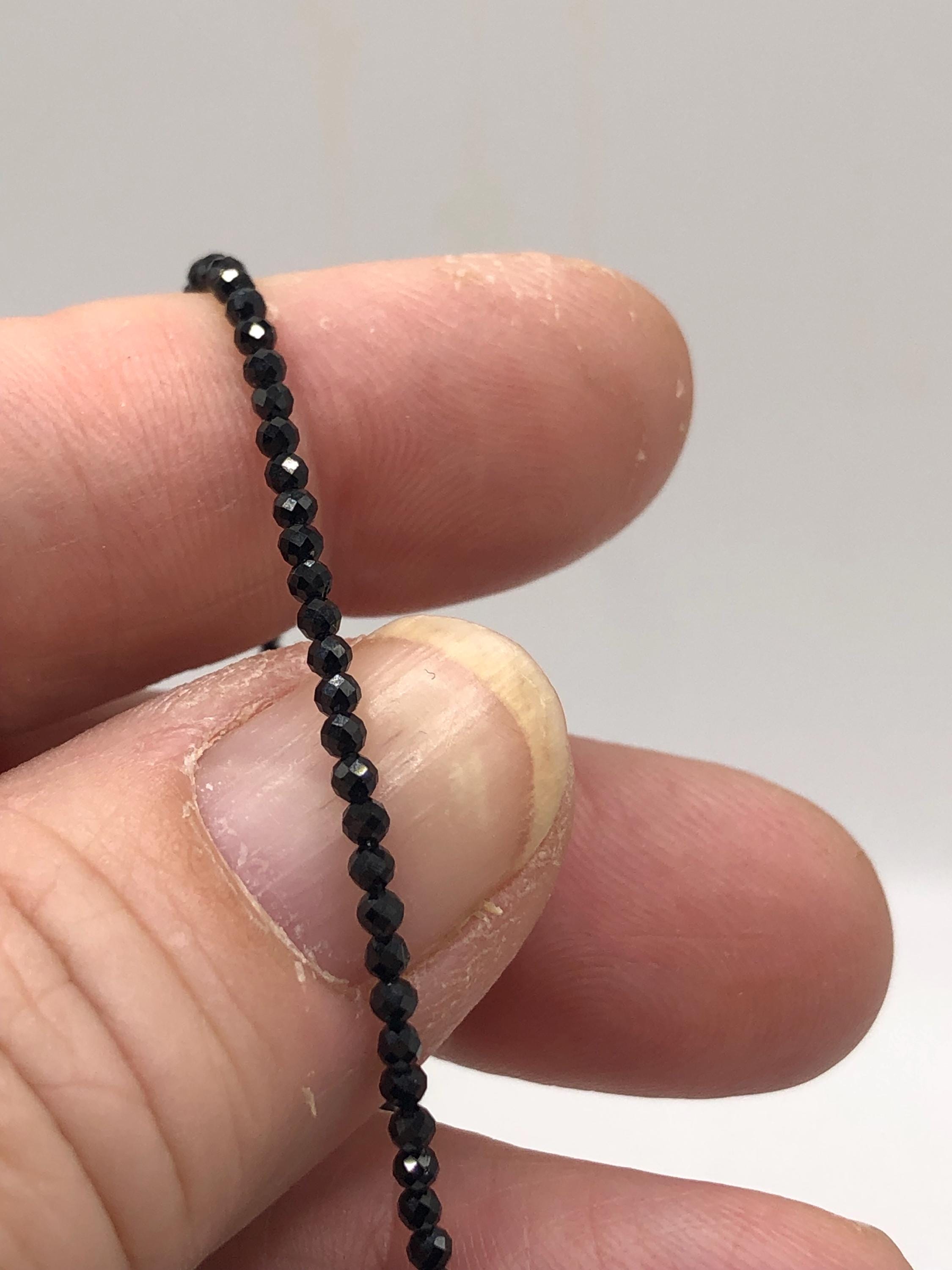 Bracelet Délicat En Argent 925 Avec Spinelle Noire, Rubis Et Apatite - Neuf Avec étiquette