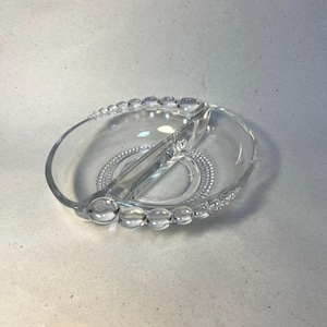 Vintage Duncan & Miller Teardrop Candy Dish