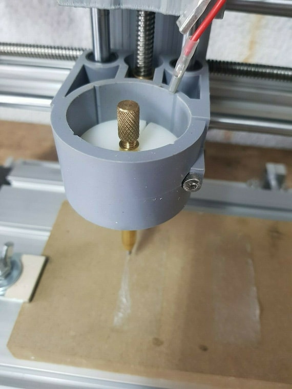 60º CNC Diamond Drag Engraving Tool Bit Kit Spring Loaded X Carve