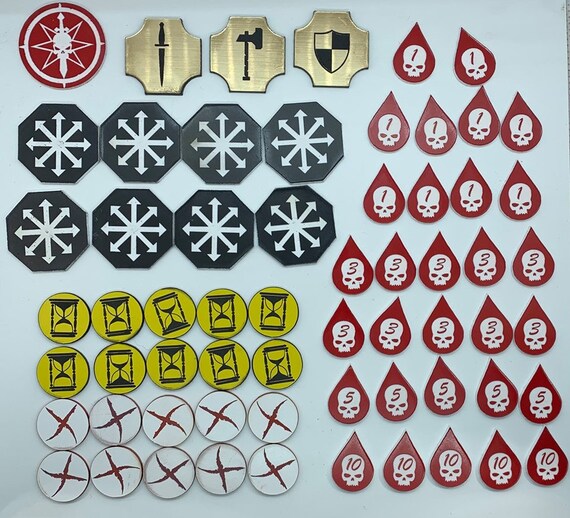 Cry of War Tokens compatible with Warcry