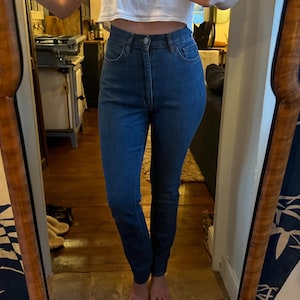 Acne Studios High-Waisted Slim Jeans - Mid-Blue Vintage Denim, W 27&quot; L32&quot;