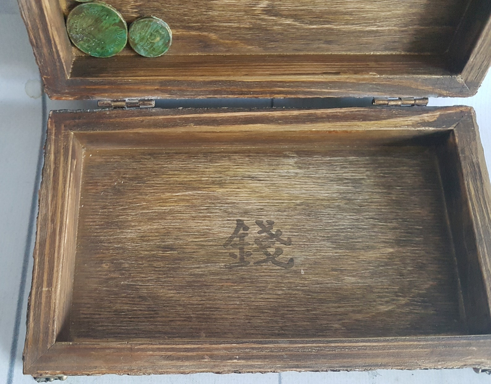 Wooden dollar banknote of 100USD cash box card coin keepsake Etsy