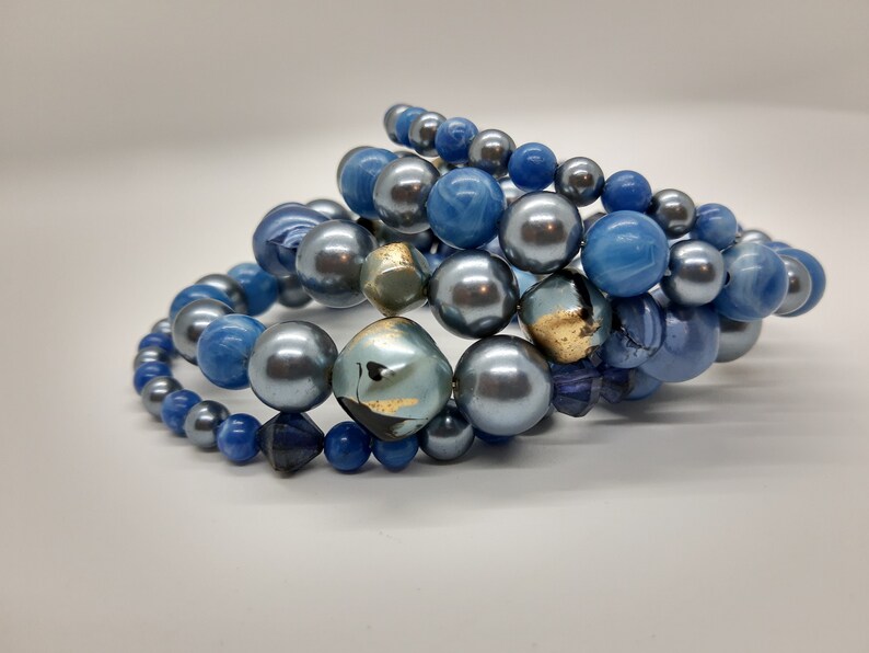 Blue Wrap Bracelet