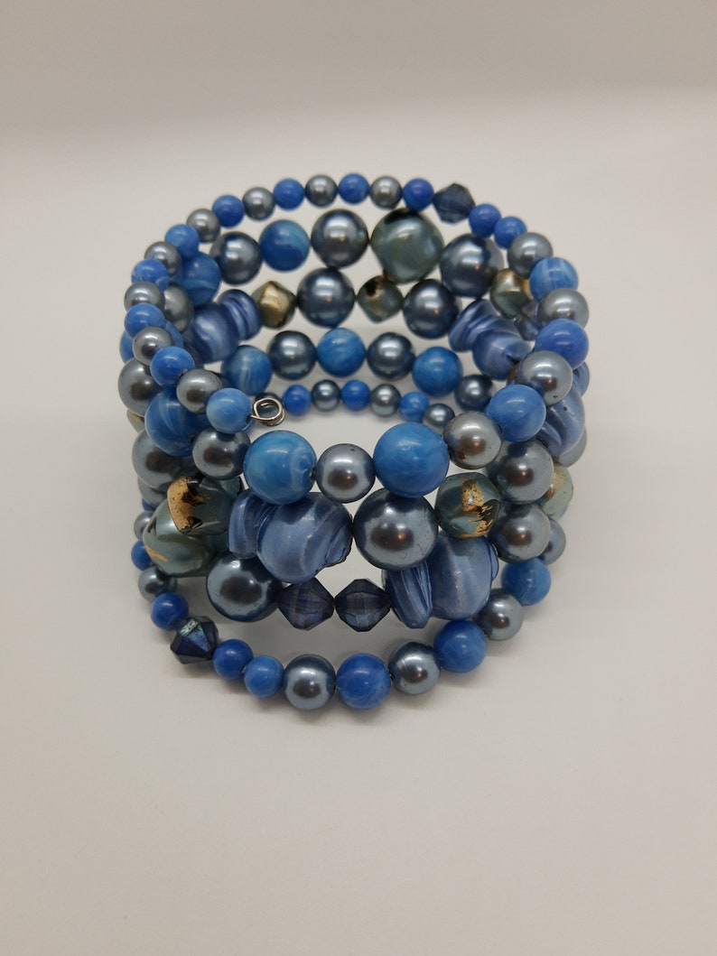 Blue Wrap Bracelet