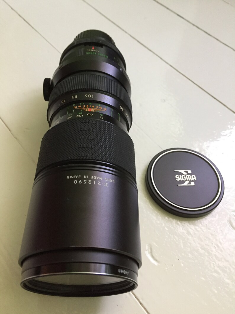 SIGMA XQ High Power Zoom Lens Macro System 14.5 F 70mm 230mm Multi