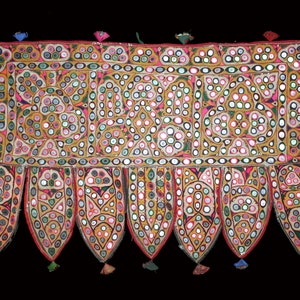 Vintage Rabari Door Hangings Torans, Wall Hanging, Window Valance