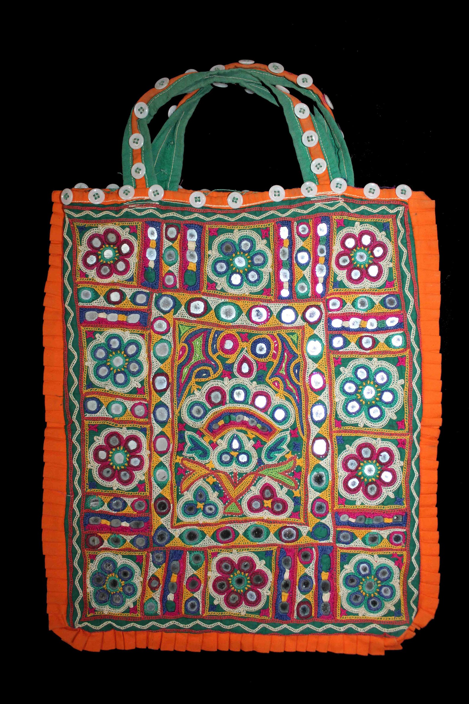 Vintage Kutch Hand Embroidered Kutchi Bag Gypsy Bag With Etsy Australia