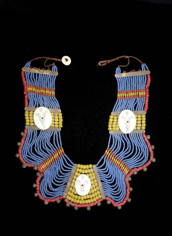 Konyak Tribe Naga Multistrand, Tribal Necklace