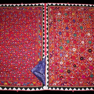Vintage Indian Kutch Tapestry Tribal Banjara Tapestry Wall hanging ,indian wall hanging , boho wall decor