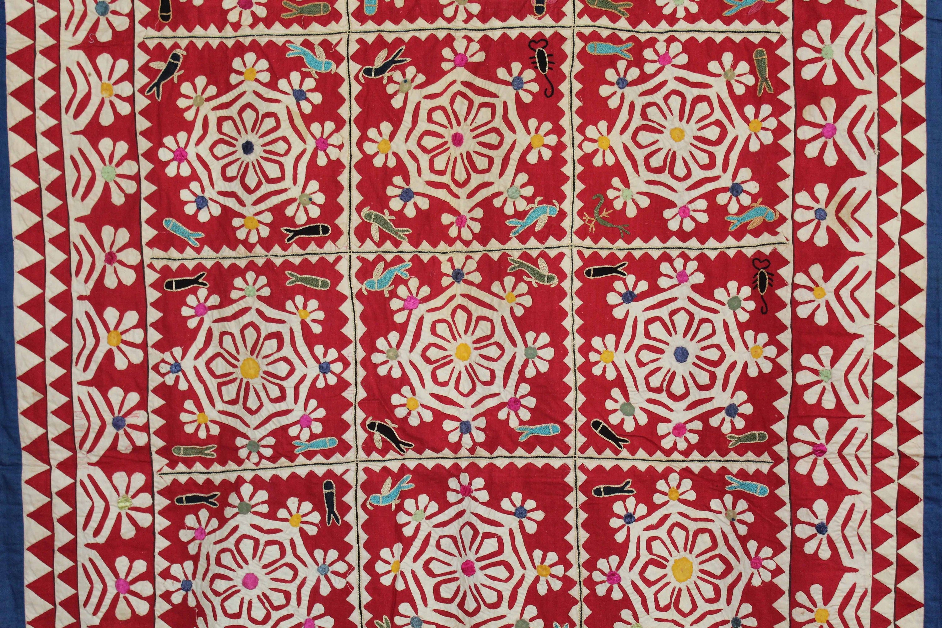 Vintage Applique Work Wall Hanging/ Wall Decorsingle Bed Etsy UK