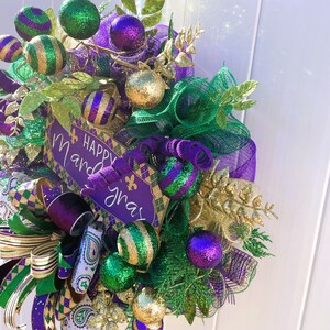 mardi gras ball garland