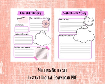 Meeting Notes for kids