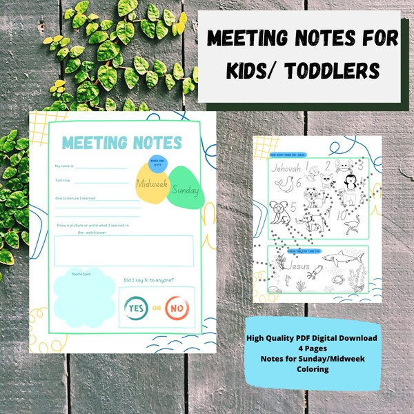 Jw Kids - Etsy