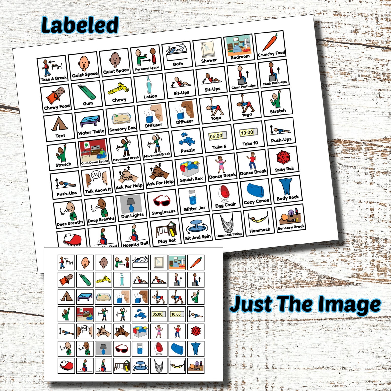 Tools for Self-regulation Zones of Regulation Sensory Diet - Etsy Denmark