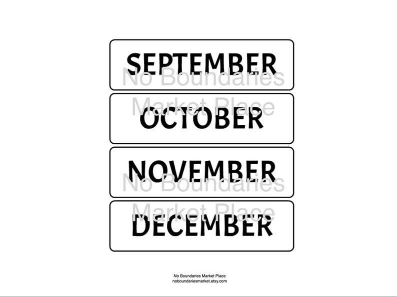 Printable Calendar Boardmaker Calendar Preschool Calendar Etsy