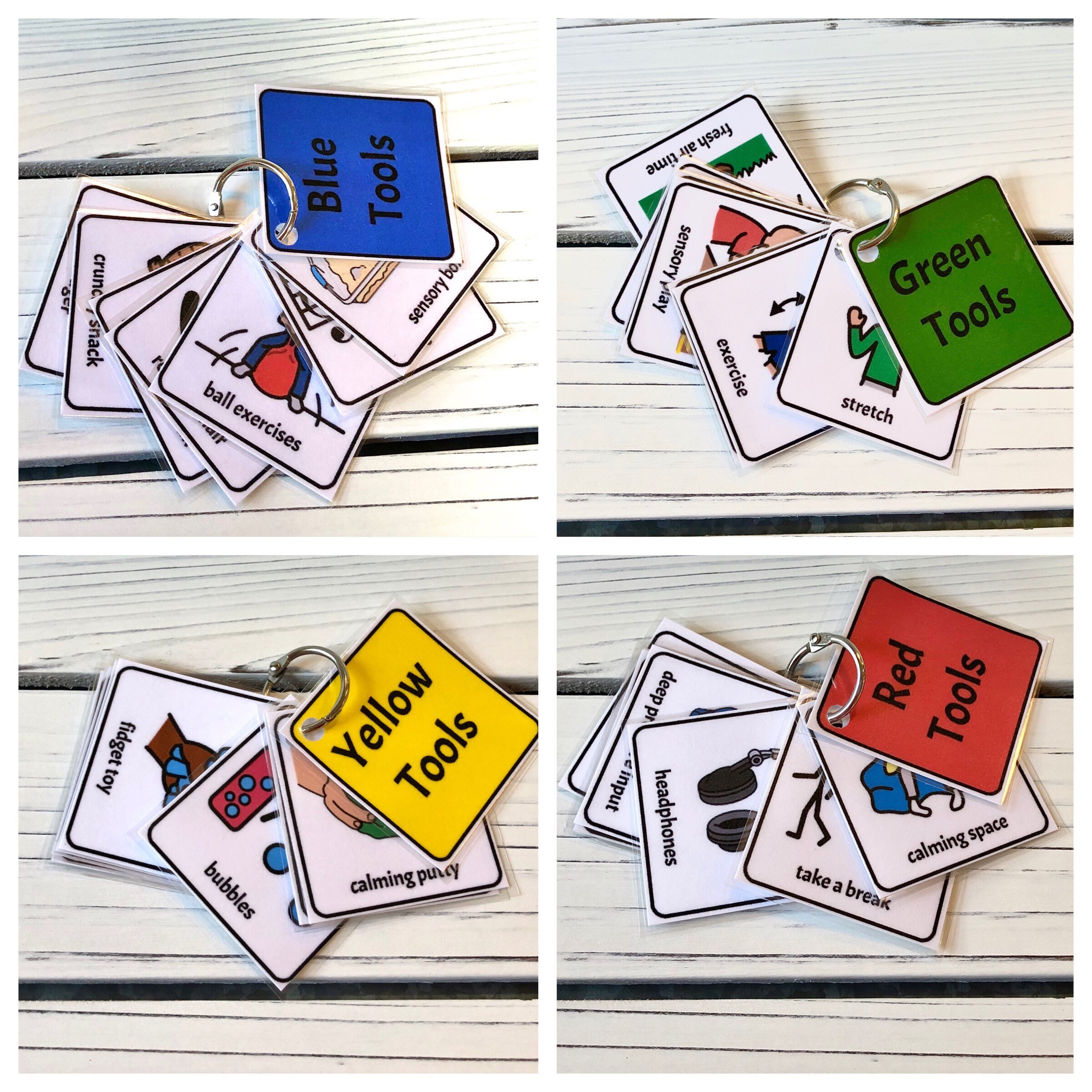 Digital Selfregulation Cards Selfregulation Chart Big Etsy Australia