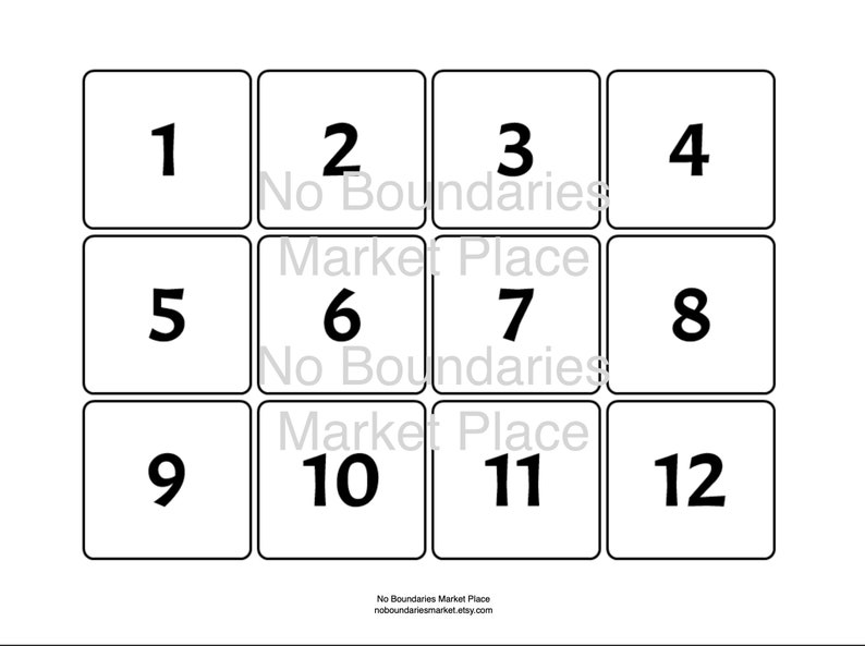 Printable Calendar Boardmaker Calendar Preschool Calendar Etsy