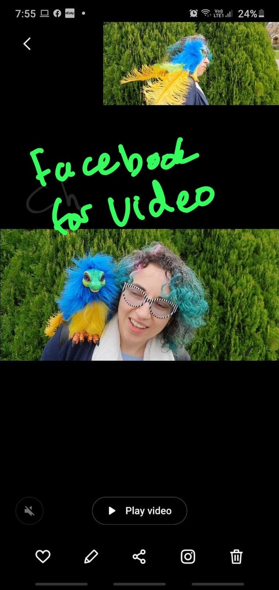 Darius - Archaeopteryx - shoulder puppet