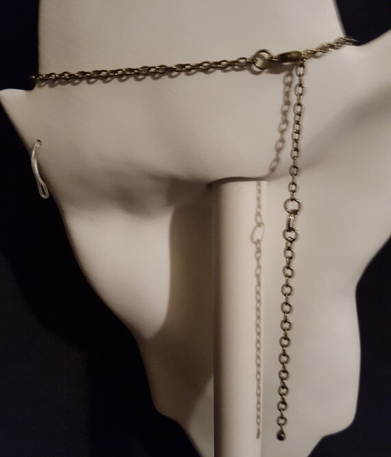 Art deco white glass seed bead fringe waterfall f… - image 6