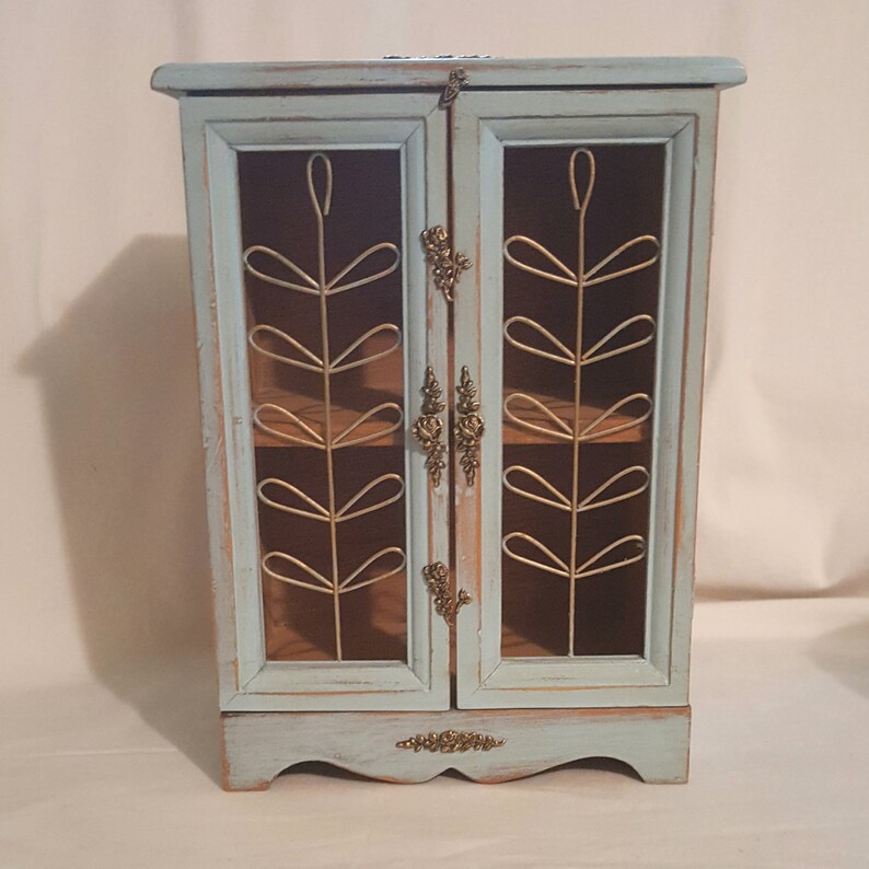 Old Wood Metal Country Primitive Distressed Painted Blue Etsy